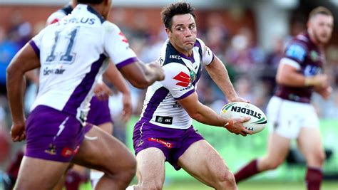 Storm Cooper Cronk Nrl Future Decision To Come After 2017 Origin Series