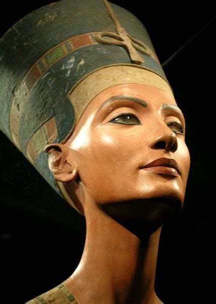 Busto De Nefertiti Esculturas Egipcias Arte