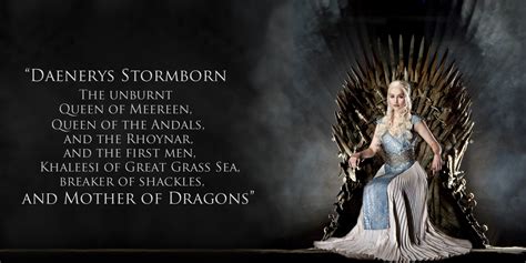 Daenerys Targaryen The Breaker Of Chains Mother Of Dragons Targaryen