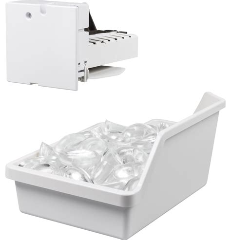 ge imled ice maker kit  top mount refrigerators white  white plessers appliances