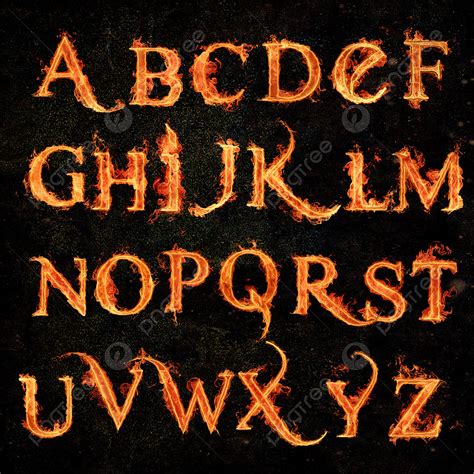 alphabet fonts hd transparent beautiful fire alphabet entire font  layers alphabet