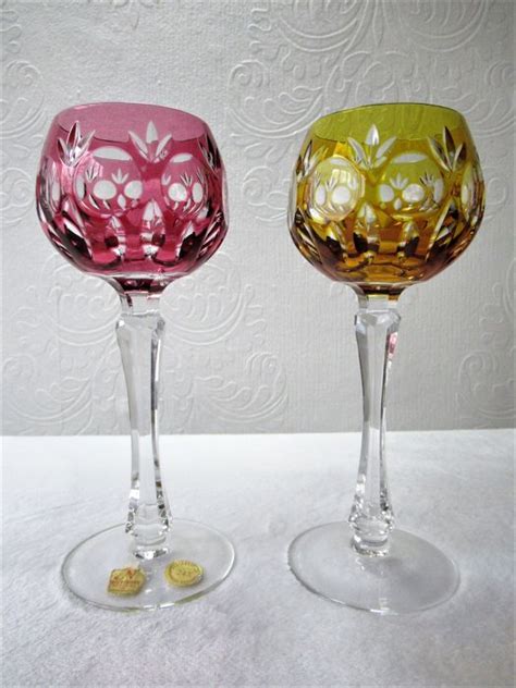 Nachtmann Wine Glasses Bamberg 8 Colors 8 Crystal Catawiki