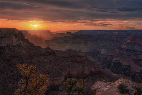 grand canyon sunset   summer solstice  ocx earthporn