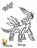 Pokemon Coloring Dialga Pages Arceus Palkia Printouts Kids Legendary Colouring Color Print Gritty Mantyke Printable Getcolorings Getdrawings Giratina Library Clipart sketch template