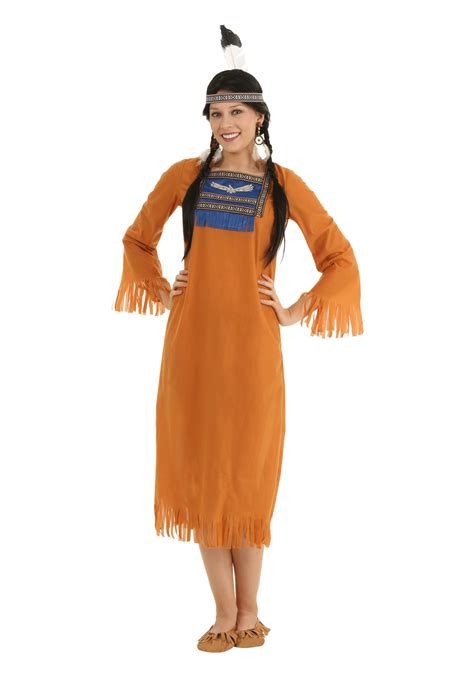 Plus Size Native American Dress Costume