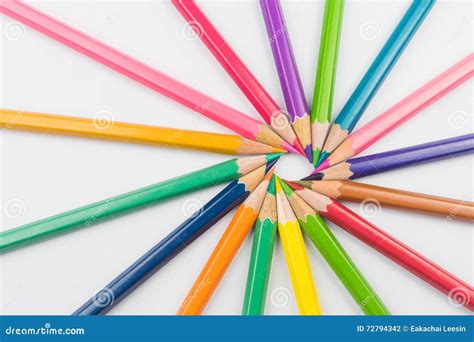coloring pencils stock photo image  chips paint equipment
