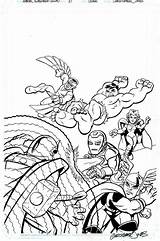 Coloring Pages Marvel Superhero Squad Super Hero Comic Chibi Az Sheets Popular Comments Coloringhome Template Kids sketch template