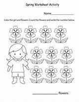Spring Worksheets Coloring Pages Worksheet Bestcoloringpagesforkids Activity Kids sketch template