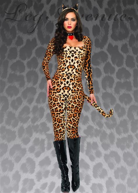 leg avenue cougar leopard costume leg avenue cougar