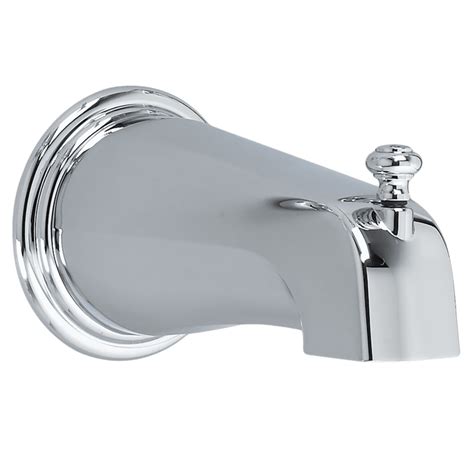 american standard deluxe diverter tub spout  ips connection  polished chrome walmartcom