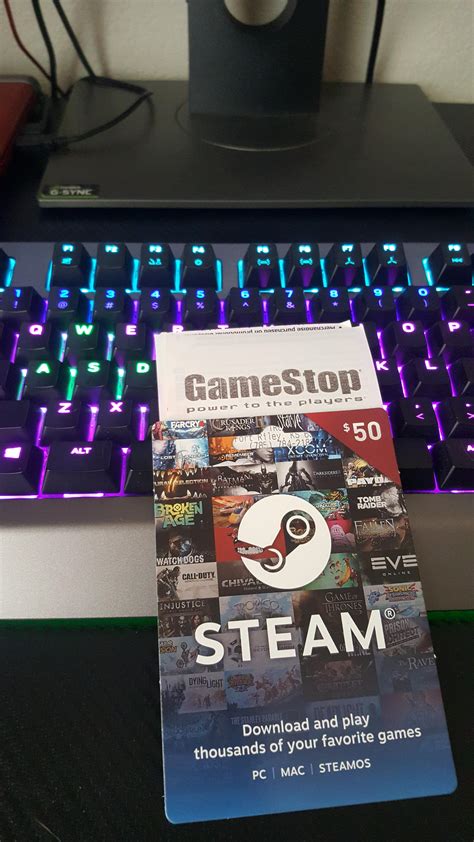 game stop gift card  buy  steam card   rpcmasterrace