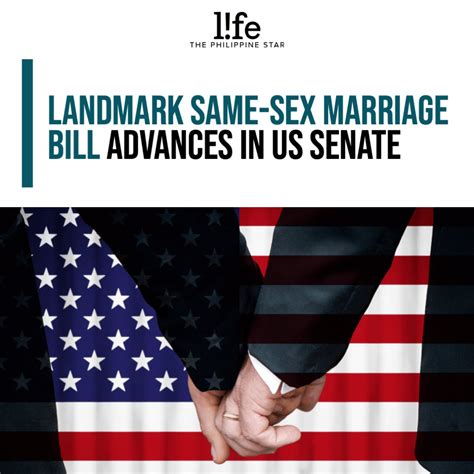 philstar l fe on twitter a bill to give same sex marriages federal