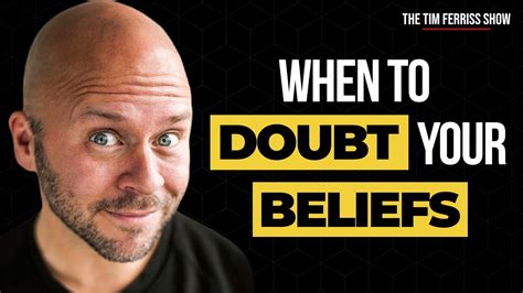 Doubt Your Beliefs Derek Sivers The Tim Ferriss Show Youtube