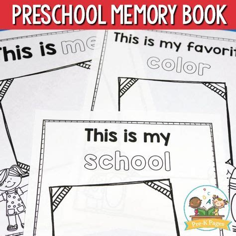memory book  images preschool memories preschool memory book