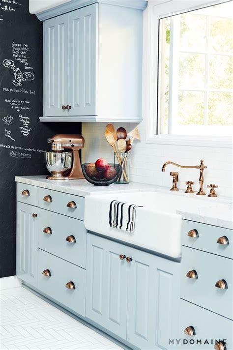 gorgeous blue kitchen cabinet ideas