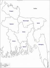 Bangladesh Map Blank Printable Pdf Country sketch template