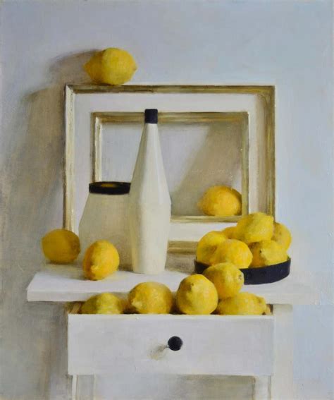 ksenya istomina lemons 21st century contemporary russian still life