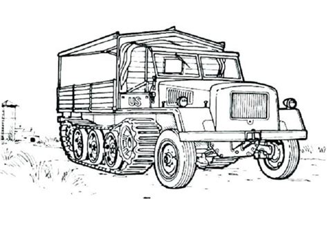army truck coloring pages check   httpcoloringareascom