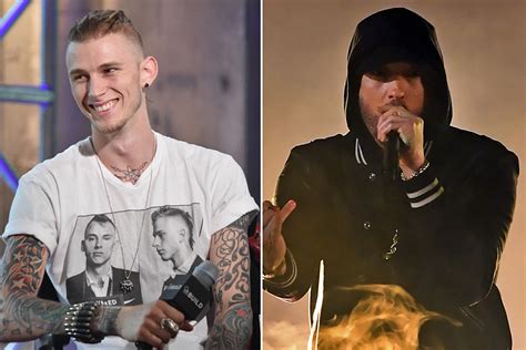 Mgk Fires Back At Eminem Calls Killshot Diss Weak Xxl