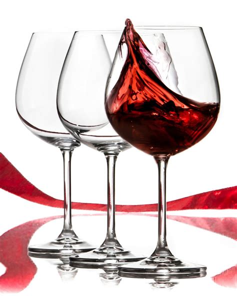 Red Wine Glasses Set Lead Free Titanium Crystal Glass 22 Oz Large
