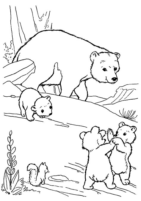 ideas  coloring  mama bear effect coloring pages