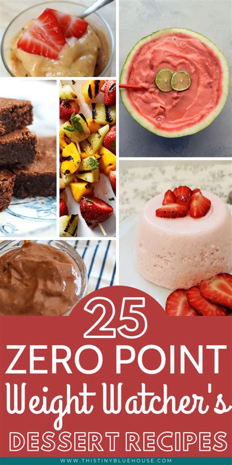 25 Delicious Zero Point Weight Watcher S Desserts This Tiny Blue House