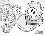 Club Penguin Pages Coloring Puffle Getdrawings Puffles Drawing Getcolorings sketch template