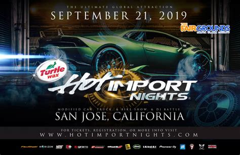 hot import nights cars models music and lifestyle events