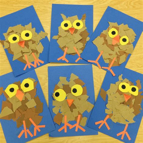 art   giannetto kindergarten owlets