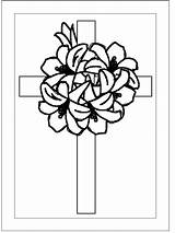 Coloring Cross Printable Easter Crosses Pages Clipart Clip Religious Cliparts Flowers Prodigal Son Bible Line Library Sheets Find Friday Good sketch template