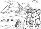 Coloring Egypt Pyramid Pages Destination Joseph Tourist Pyramids Kids Color Getcolorings Getdrawings Printable sketch template