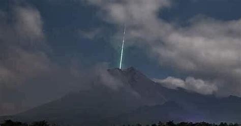A Meteor Recently Fell Into The Most Active Volcano In Indonesia Mount