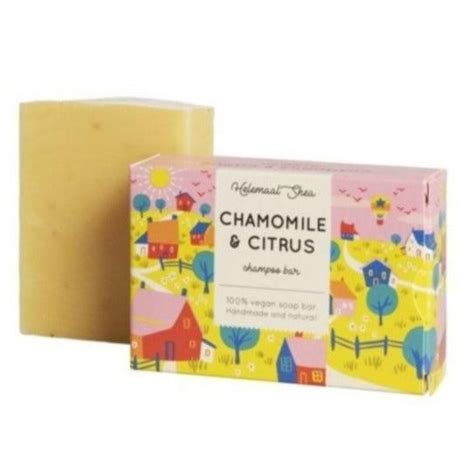 haarzeep chamomile citrus citroengras natuurlijke shampoo zonnebloemolie