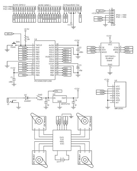 quadcopter drone circuit diagram circuit diagram images