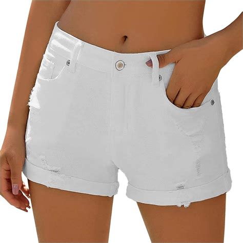 wangyi summer denim shorts for women summer autumn handmade jeans