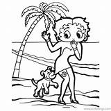 Boop Betty Beach Coloring Pages Pudgy Play Xcolorings 1280px 158k Resolution Info Type  Size Jpeg sketch template