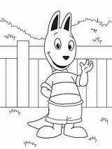 Austin Pages Backyardigans Coloring Template sketch template