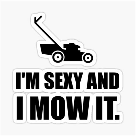 Sexy Mowing Sexy Woman Sitting A Lawn Mower On White Background Stock