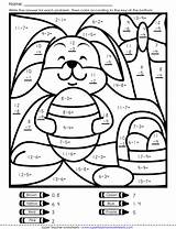 Easter Multiplication Maths Basket 99worksheets Graders Preschool sketch template