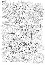 Coloring Pages Adult Color Colorarty Mothers Printable Adults Pencils sketch template