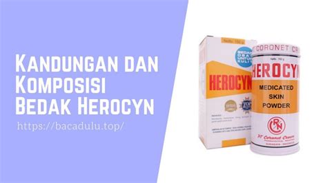Review Herocyn Medicated Skin Powder Bedak Untuk Kulit Gatal