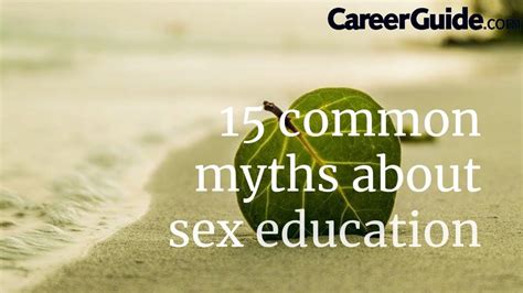 15 common myths about sex education youtube