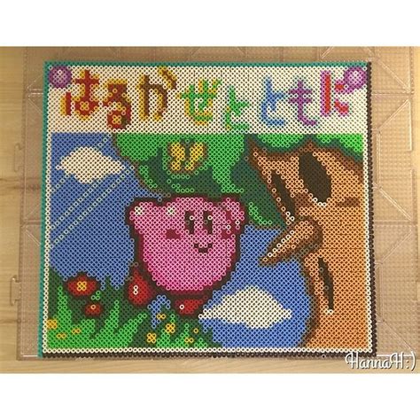 Kirby Perler Beads By Hannah Bead Sprite Perler Bead