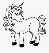 Unicorn Bashful Printable Line Coloring Pages Clipartkey sketch template