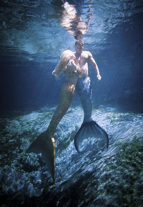 mermaid and merman by steve williams mermaid photography