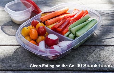 Clean Eating On The Go 40 Snack Ideas Black Weight Loss