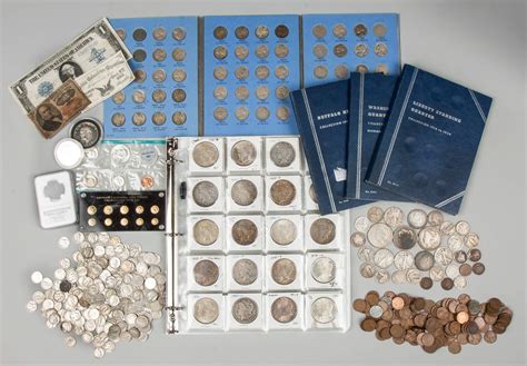 large coin collection cottone auctions