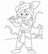 Coloring Pages Flute Music Momjunction Violin sketch template