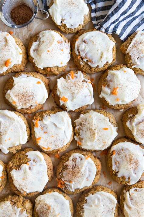 carrot cake cookies recipe  video krolls korner