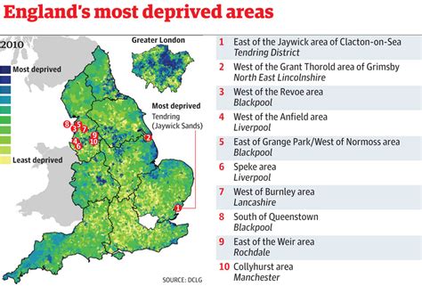 Indices Of Multiple Deprivation Find The Poorest Places In England